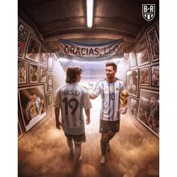 Sinivalkoinen luku päättyy, Messi jakaa legendansa kahtia. Sinivalkoinen luku päättyy, Messi jakaa legendansa kahtia.